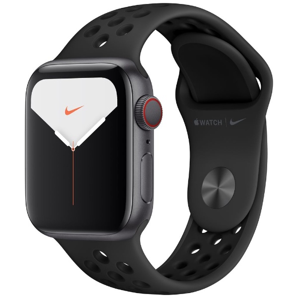 Apple Watch Nike Series 5（GPS + Cellularモデル）- 44mm スペースグレイアルミニウムケースとNikeスポーツ バンド アンスラサイト/ブラック - S/M  M/L MX3F2J/A スペースグレイアルミニウムケース アップル｜Apple 通販 |  ビックカメラ.com