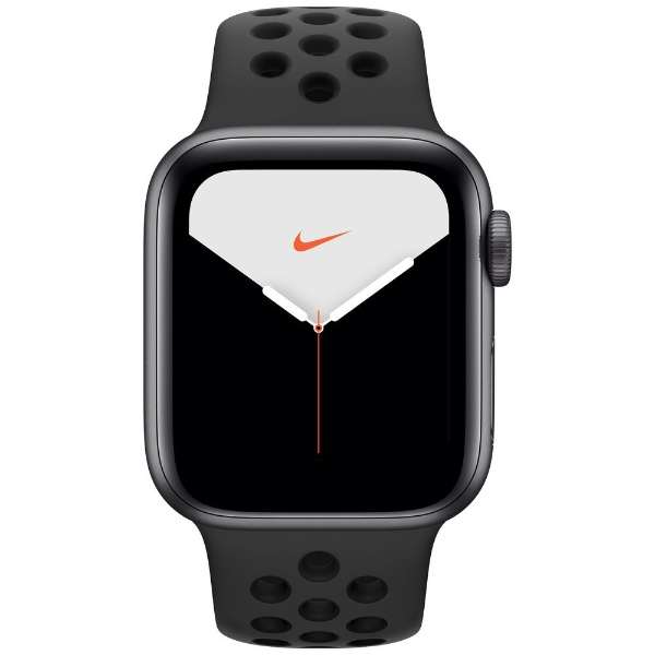 Apple Watch Nike Series 5(ＧＰＳ+Cellular型号)-40mm空间灰色铝包和Nike supotsubandoansurasaito/黑色-S/M&M/L MX3D2J/A空间灰色铝包[，为处分品，出自外装不良的退货、交换不可能]_2