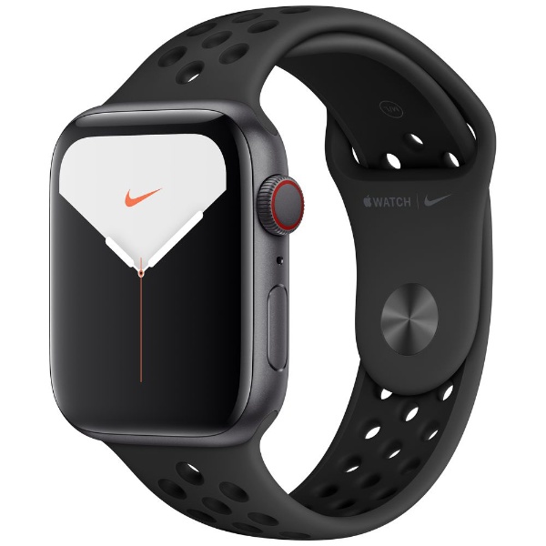 スマートフォン/携帯電話 その他 ビックカメラ.com - Apple Watch Nike Series 5（GPS + Cellularモデル）- 44mm  スペースグレイアルミニウムケースとNikeスポーツバンド アンスラサイト/ブラック - S/M & M/L MX3F2J/A  スペースグレイアルミニウムケース