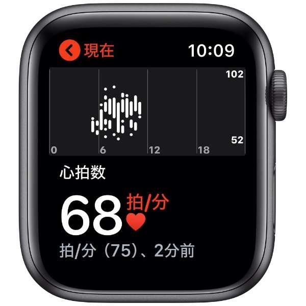 Apple Watch Nike Series 5(ＧＰＳ+Cellular型号)-44mm空间灰色铝包和Nike supotsubandoansurasaito/黑色-S/M&M/L MX3F2J/A空间灰色铝包_5