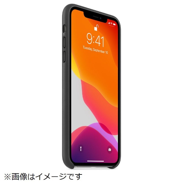 【純正】iPhone 11 Pro Max レザーケース ブラック MX0E2FE/A
