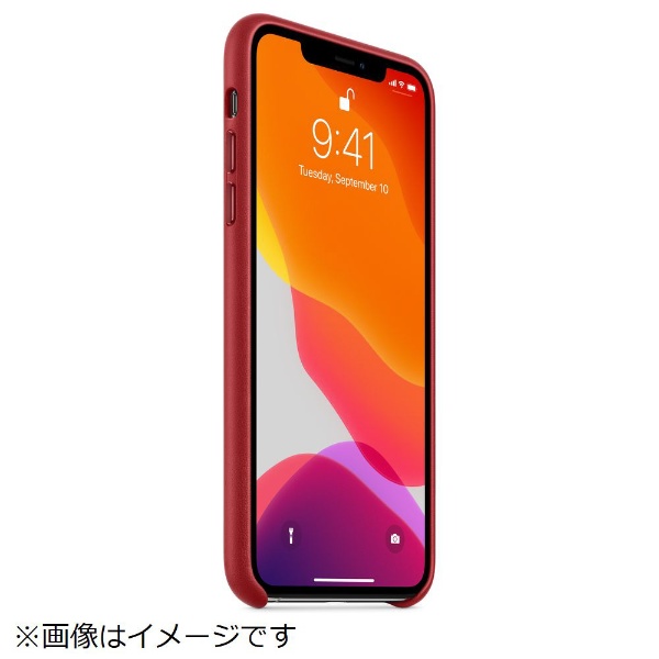 【純正】iPhone 11 Pro Max レザーケース （PRODUCT）RED MX0F2FE/A レッド