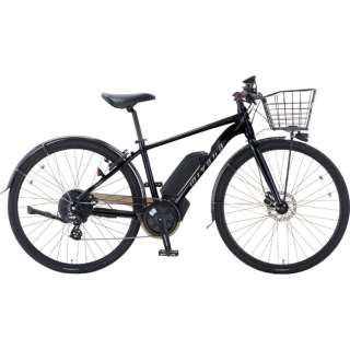 【店舗のみ販売】 電動アシスト自転車 ロードバイク EX-CROSS-E EXクロス E ブラック VBEC420 [27インチ /8段変速] 【キャンセル・返品不可】