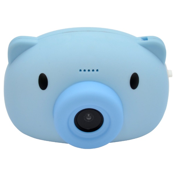 Mini Kids Camera BABY PIG（ミニキッズカメラこぶた） HWC11-BL ブルー ハイテックマルチプレックスジャパン｜Hitec  Multiplex Japan 通販 | ビックカメラ.com