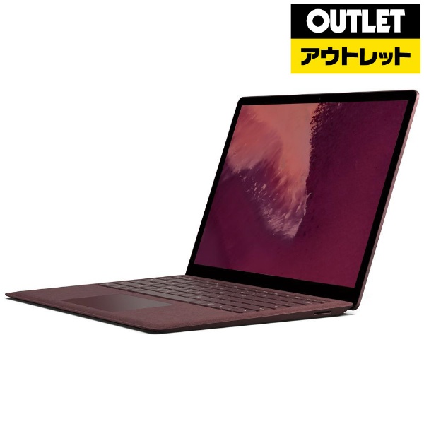 【アウトレット品】 13.5型ノートPC [Office・Win10 Home・Core i7・SSD 256GB・メモリ 8GB] Surface  Laptop 2（サーフェス ラップトップ2） LQQ-00057 バーガンディ 【生産完了品】