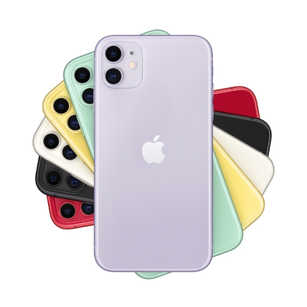 iPhone 11 パープル 64 GB Softbank - 携帯電話