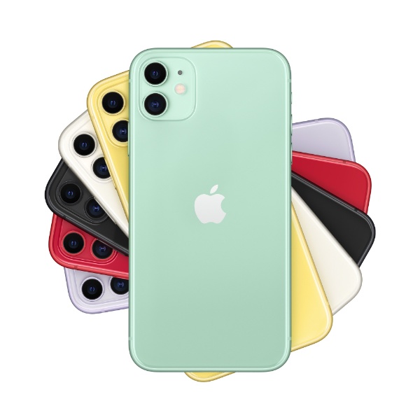 iPhone 11 グリーン 64 GB Softbank - 携帯電話