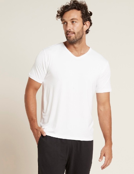 店舗のみの販売 誕生日/お祝い メンズ セール商品 Vネック Tシャツ Mサイズ VMWHMM ホワイト