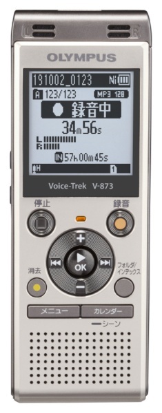 ICレコーダー V-873 シャンパンゴールド [8GB] オリンパス｜OLYMPUS 通販 | ビックカメラ.com