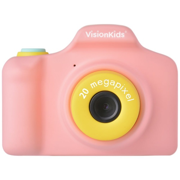 VisionKids HappiCAMU+ ハピカムplus　子供用カメラ　Japanese ピンク