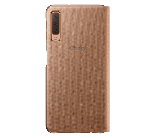 サムスン純正】Galaxy A7用 Wallet Cover ゴールド EF-WA750PFEGJP ...