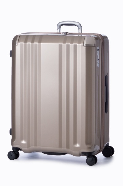 スーツケース ハードキャリー 102L(120L) デカかるEdge シャンパンゴールド ALI-008-102 [TSAロック搭載] A.L
