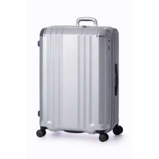 スーツケース ハードキャリー 94L(112L) デカかるEdge シルバー ALI-008-28W [TSAロック搭載]