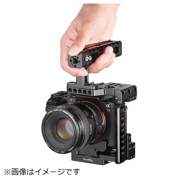 SmallRig Sony A7R III/A7 III/A7 II/A7R II/A7S II用 QRハーフケージ（アルカスイス互換）2238  SR2238