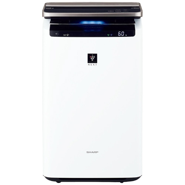 KI-LP100-W 加湿空気清浄機 ホワイト系 [適用畳数：46畳 /最大適用畳数(加湿)：26畳 /PM2.5対応] ホワイト系