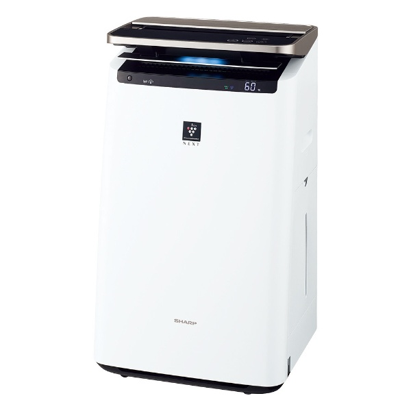 KI-LP100-W 加湿空気清浄機 ホワイト系 [適用畳数：46畳 /最大適用畳数(加湿)：26畳 /PM2.5対応] ホワイト系