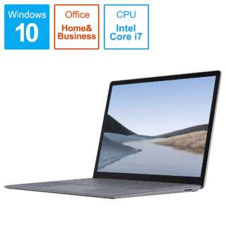 SurfaceLaptop3 [13.5^ /SSD 256GB / 16GB /Intel Core i7 /v`i/2019N] VEF-00018 m[gp\R T[tFXbvgbv3 y󒍐Yiz