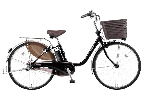 26型 電動アシスト自転車 ビビ･DX(ピュアブラック/内装3段変速)BE-ELD636B【2020年モデル】 2020年モデル【キャンセル・返品不可】