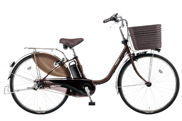 電動自転車 Panasonic Lithium vivi DX ブラウン 26 - 自転車本体