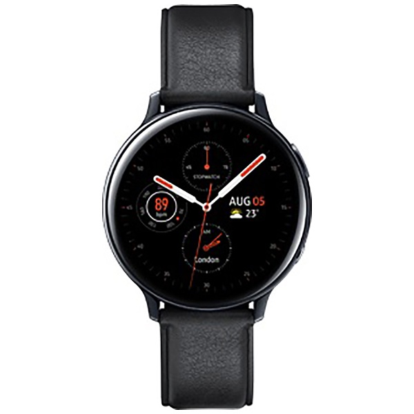 ビックカメラ.com - サムスン ウェアラブル端末 Galaxy Watch Active2 44mm ブラック（ステンレス）  SM-R820NSKAXJP 【処分品の為、外装不良による返品・交換不可】