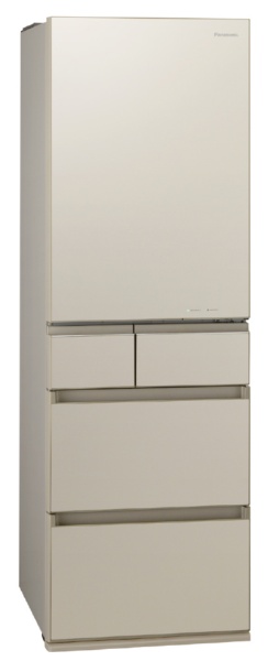 NR-E455PXL-N 冷蔵庫 PXタイプ サテンゴールド [5ドア /左開きタイプ /450L] 【お届け地域限定商品】