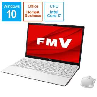 FMVA53D3W m[gp\R FMV LIFEBOOK AH53/D3 v~AzCg [15.6^ /Windows10 Home /intel Core i7 /Office HomeandBusiness /F8GB /SSDF512GB /2019N10f]