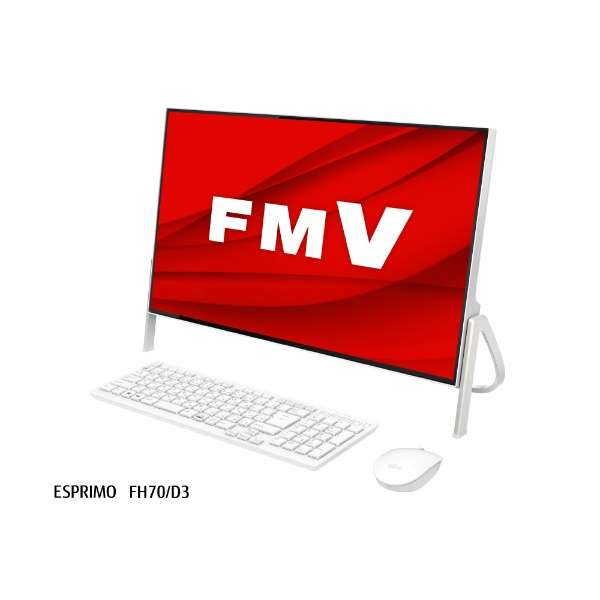 FMVF70D3W fXNgbvp\R FMV ESPRIMO FH70/D3 zCg [23.8^ /intel Core i7 /F4GB /SSDF512GB /2019N10f]_1