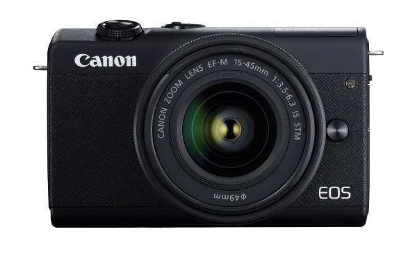 EOS M200 ミラーレス一眼カメラ EF-M15-45 IS STM レンズキット EOSM200BK1545ISSTMLK ブラック  [ズームレンズ]