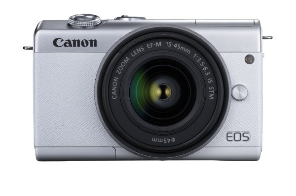EOS M200 ミラーレス一眼カメラ EF-M15-45 IS STM レンズキット EOSM200WH1545ISSTMLK ホワイト  [ズームレンズ]