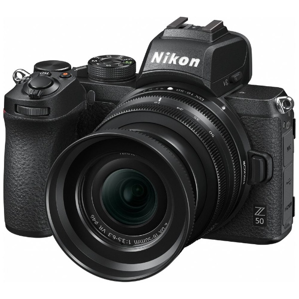 Nikon Z 50 ミラーレス一眼カメラ 16-50 VR レンズキット Z501650LK ブラック [ズームレンズ]