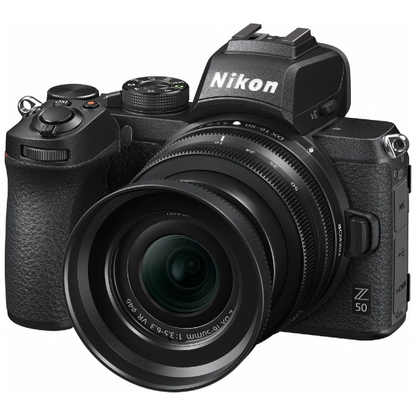 Nikon Z 50 ミラーレス一眼カメラ 16-50 VR レンズキット Z501650LK ブラック [ズームレンズ] ニコン｜Nikon 通販  | ビックカメラ.com