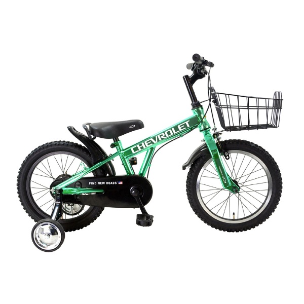 16型 子供用自転車 CHEVROLET KID｀S 16GLOW(Glow Emerald Green/シングルシフト)64304-11  【キャンセル・返品不可】