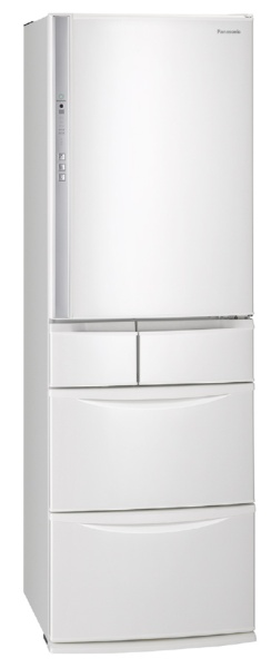 NR-EV41S5L-W 冷蔵庫 ハーモニーホワイト [5ドア /左開きタイプ /411L] 【お届け地域限定商品】