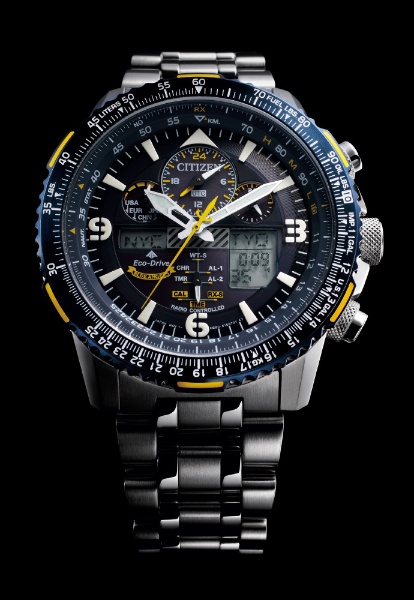 シチズン CITIZEN PROMASTER 腕時計 メンズ JY8078-52L プロマスター エコ・ドライブ電波 液晶/ネイビーxシルバー アナログ表示