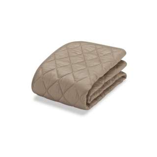 [床垫衬]羊毛网丝垫衬(加宽单人床尺寸/浅驼色)法国床具