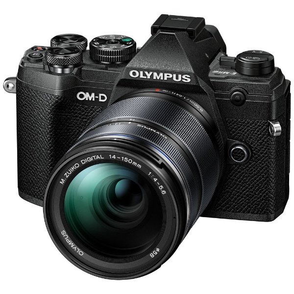 OM-D E-M5 Mark III ミラーレス一眼カメラ 14-150mm II レンズキット ブラック [ズームレンズ]