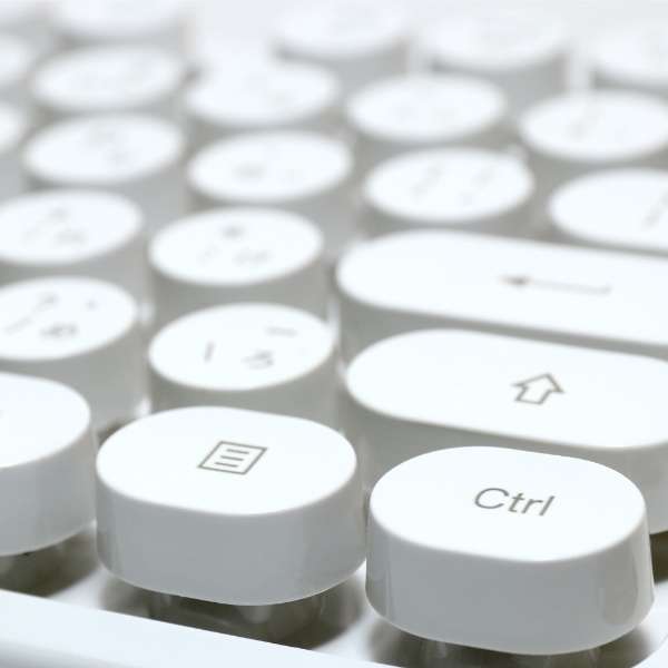像键盘重新流行一样的设计白TRT-US01/WH[USB/有线]_4