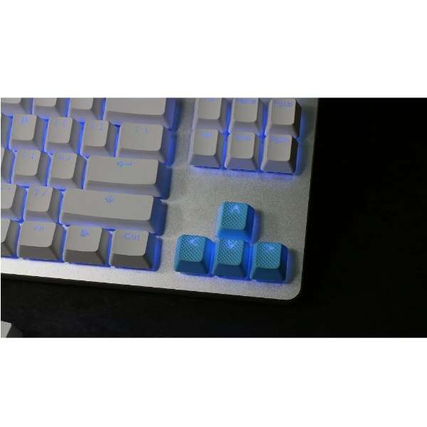 kL[LbvlUSzp Rubber Gaming Backlit 18L[ lIu[ th-rubber-keycaps-neon-blue-18_5