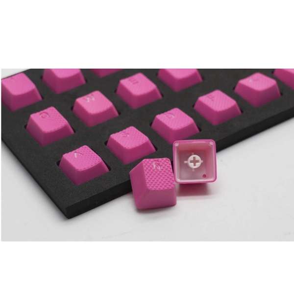 kL[LbvlUSzp Rubber Gaming Backlit 18L[ lIsN th-rubber-keycaps-neon-pink-18_2