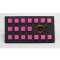 kL[LbvlUSzp Rubber Gaming Backlit 18L[ lIsN th-rubber-keycaps-neon-pink-18_4
