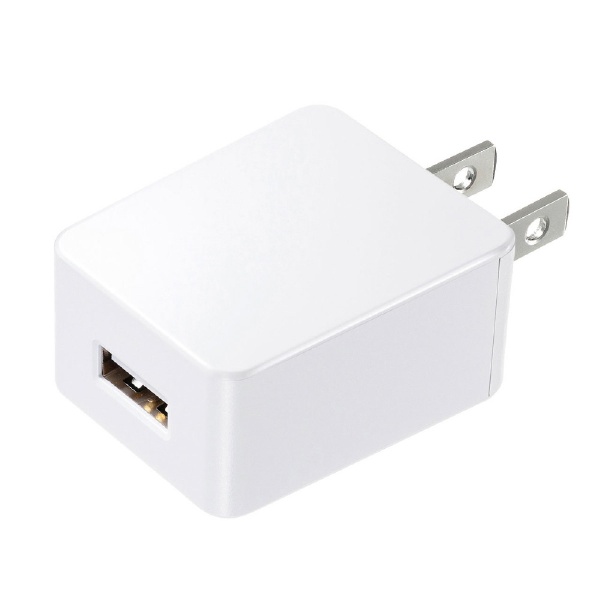 USB充電器（2A・高耐久タイプ） ホワイト ACA-IP52W [1ポート 