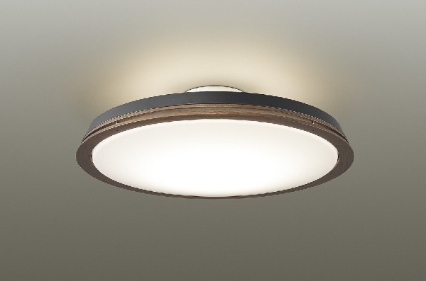 LED間接光シーリングライト ウォールナット色 DXL-81375 [8畳 /昼光色
