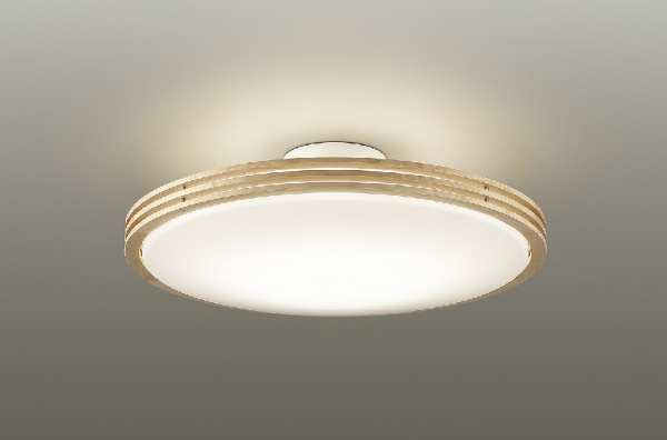 LED間接光シーリングライト カジュアルオーク色 DXL-81384 [8畳 