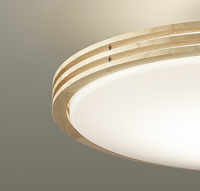 LED間接光シーリングライト カジュアルオーク色 DXL-81384 [8畳