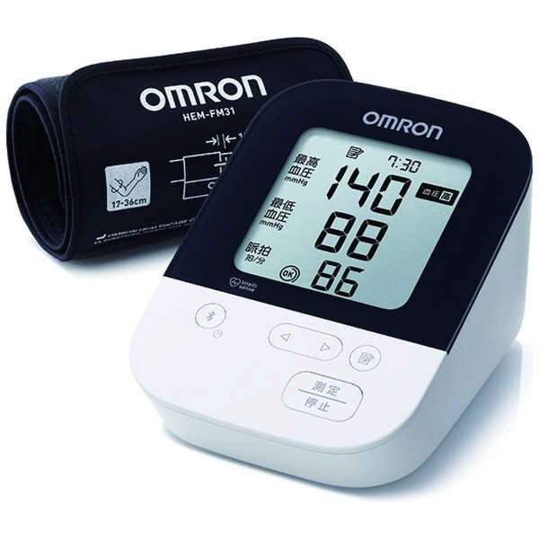 オムロン HCR-7308T2 オムロン 上腕式血圧計 誠実 - 身体測定器・医療