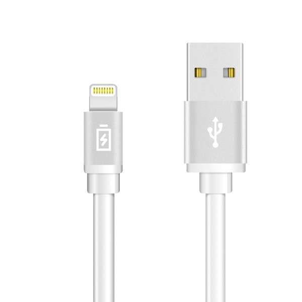 USB-A  Lightning [dE]P[u iCharger tbg [0.8m /MFiF iPhoneEiPadEiPod] PG-LC08M22SV Vo[ [0.8m]_3