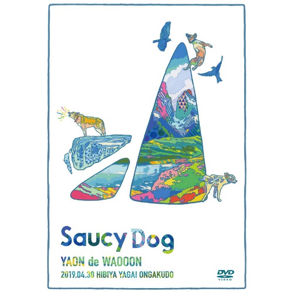 Saucy Dog LIVE DVD 入手困難 在庫一掃売り切りセール YAON 2019．4．30 WAOOON 日比谷野外音楽堂 de