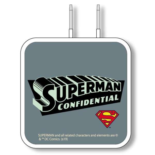 スーパーマン Usb2ポート Acアダプタ ロゴ Spm 70b グルマンディーズ Gourmandise 通販 ビックカメラ Com
