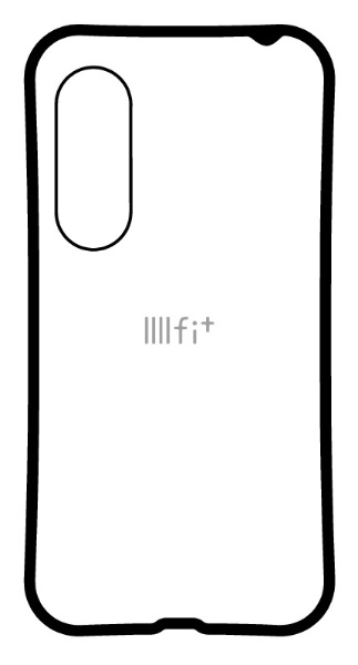 IIII fit　SHARP　AQUOS sense3/sense3lite対応ケース　ホワイト IFT-57WH