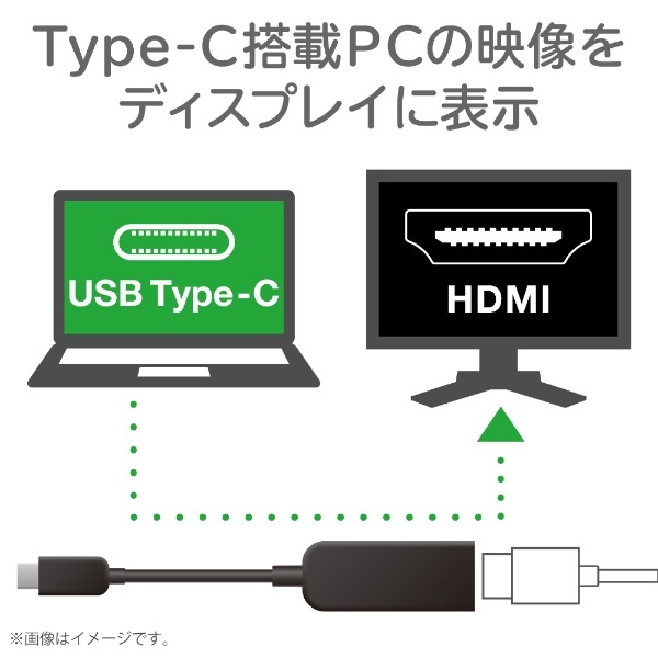 エレコム USB-C HDMI 変換アダプター 4K60Hz